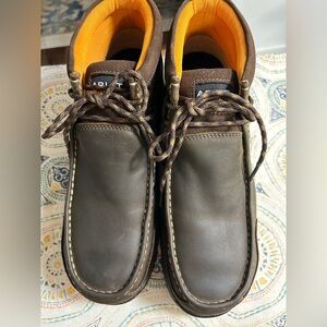 ARIAT Edge LTE Composite safety toe waterproof work boots. Mens size 10.5EE EUC